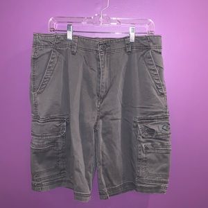 Men’s Grey Cargo Shorts
